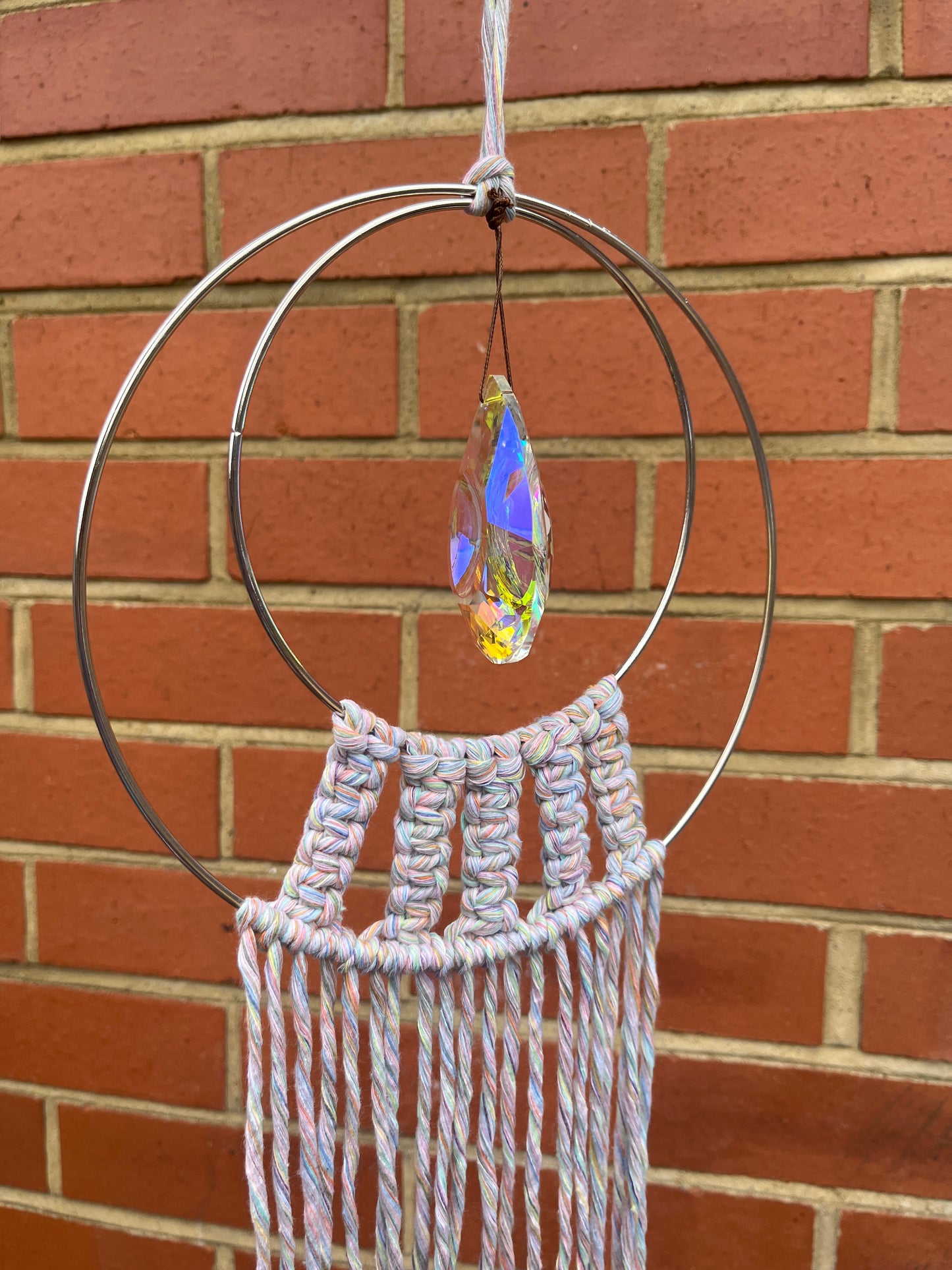 Boho Pastel Hanging Suncatcher