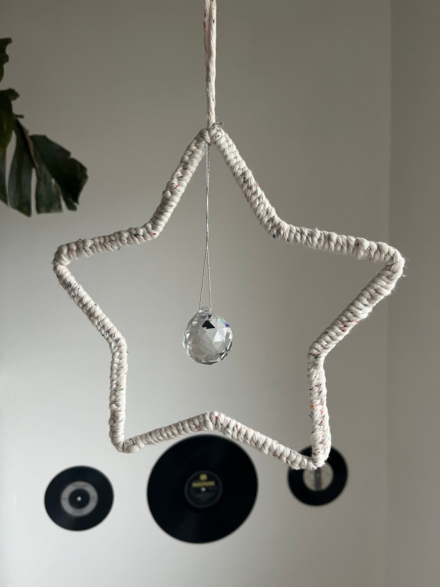 Star Suncatcher with Crystal Prism