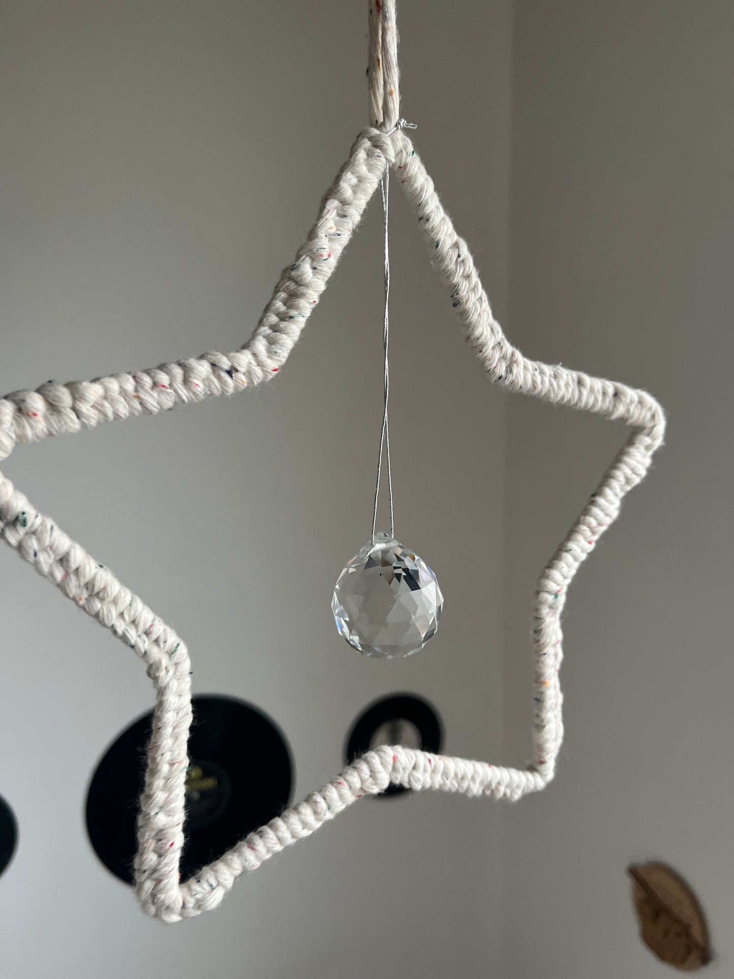 Star Suncatcher with Crystal Prism