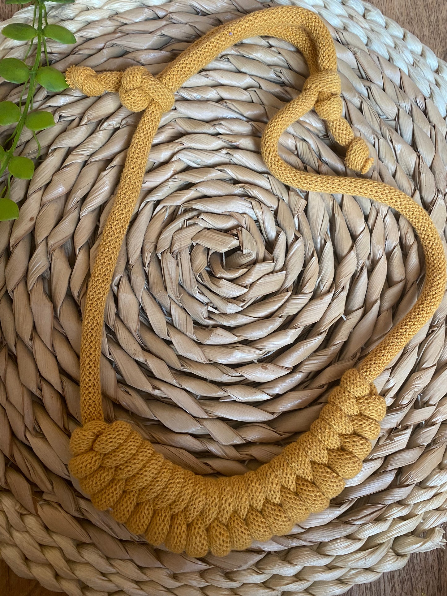 Adjustable Rope Necklace