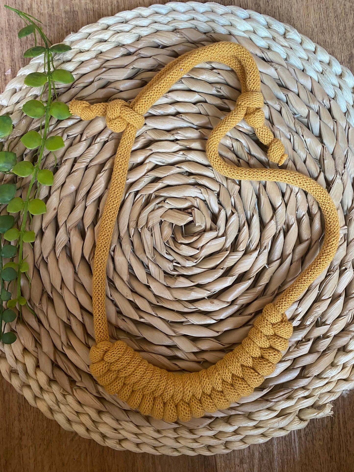 Adjustable Rope Necklace