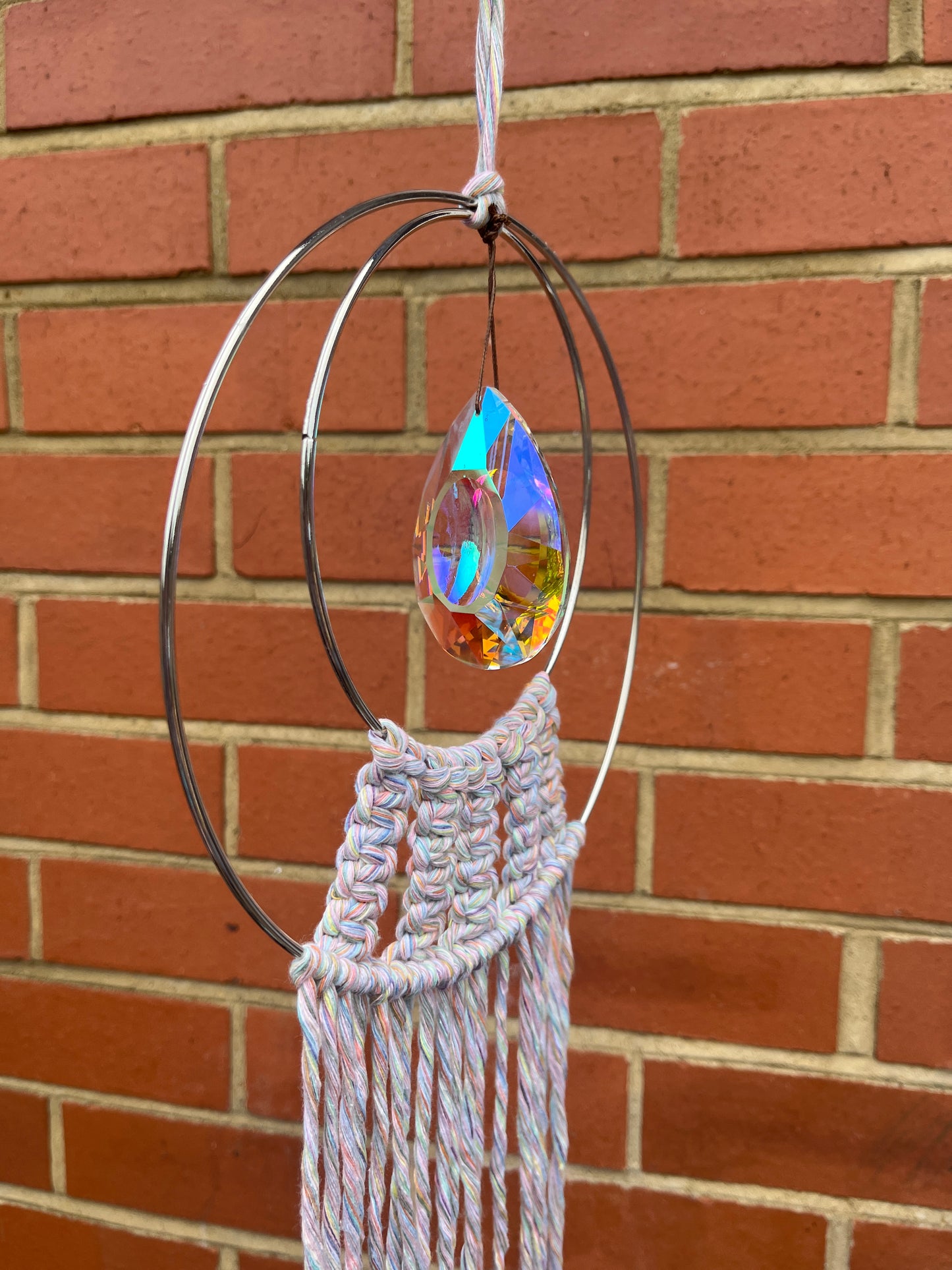 Boho Pastel Hanging Suncatcher
