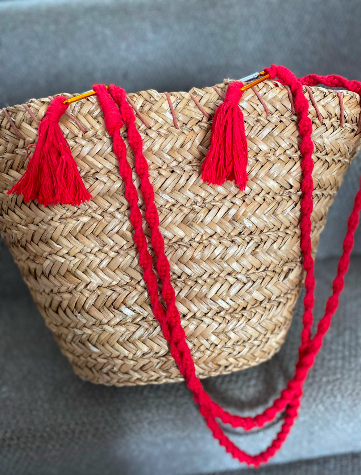 Recycled Cotton Macrame Handles – Ideal for Bags & Baskets