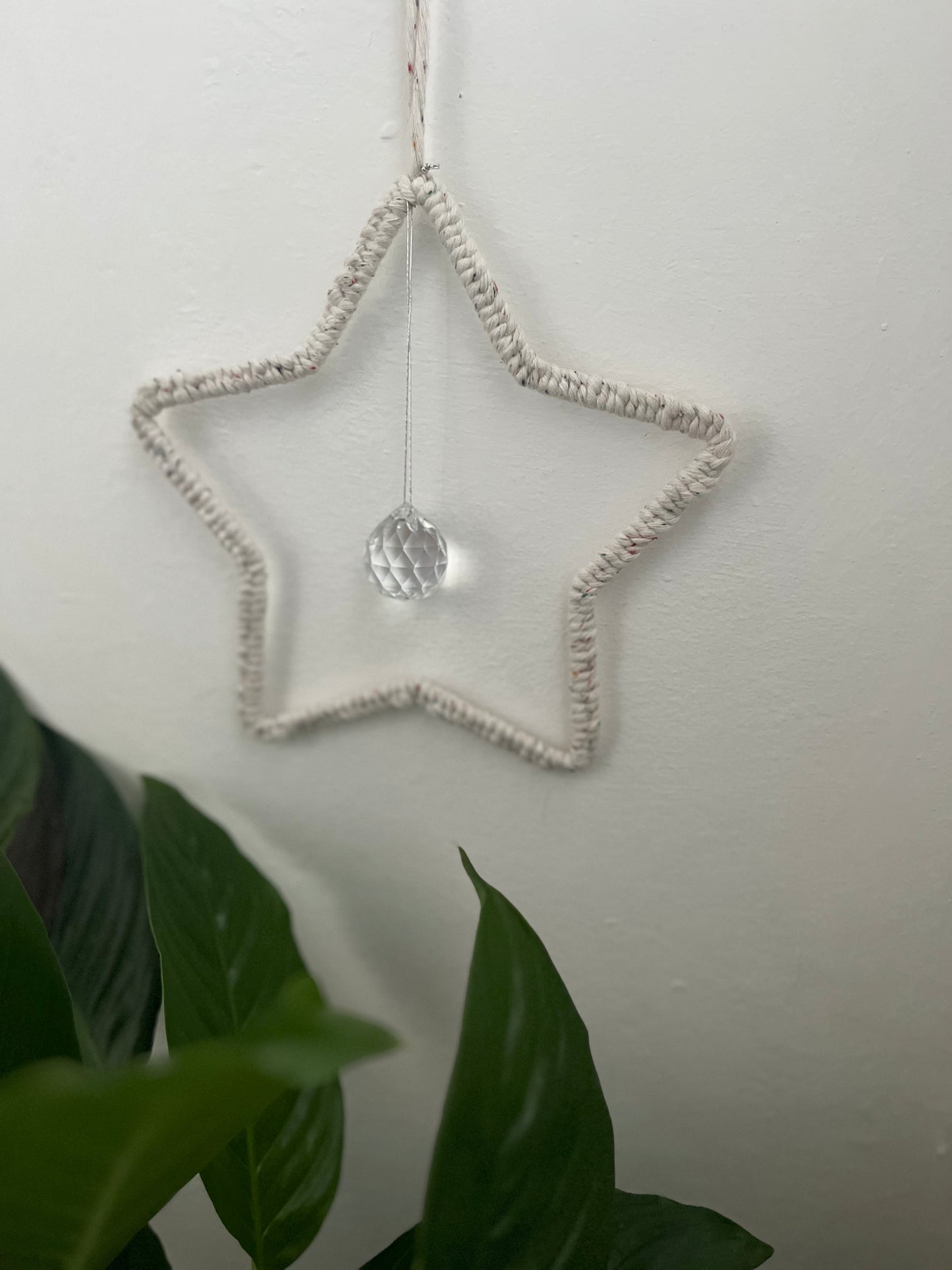 Star Suncatcher with Crystal Prism