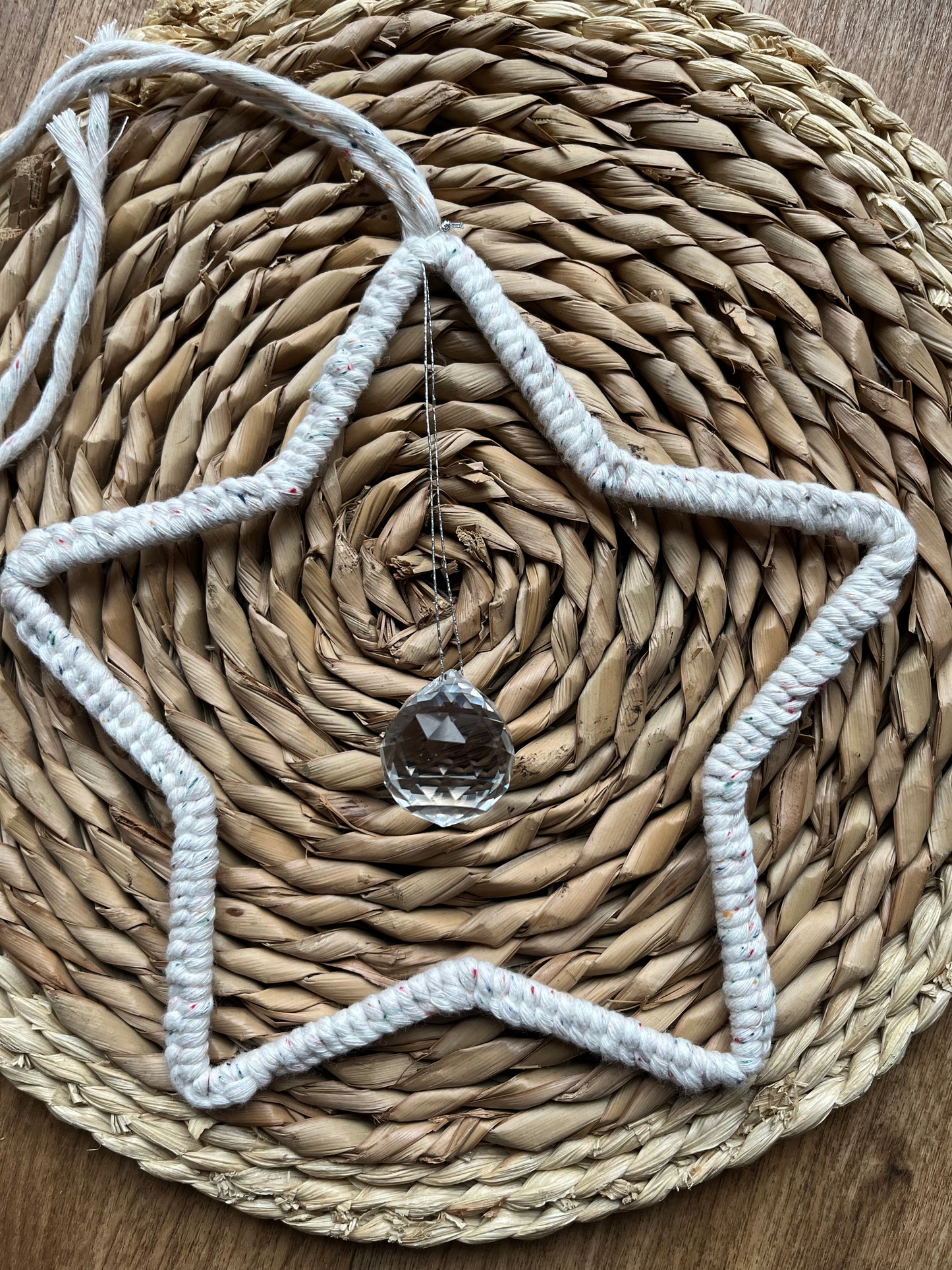 Star Suncatcher with Crystal Prism