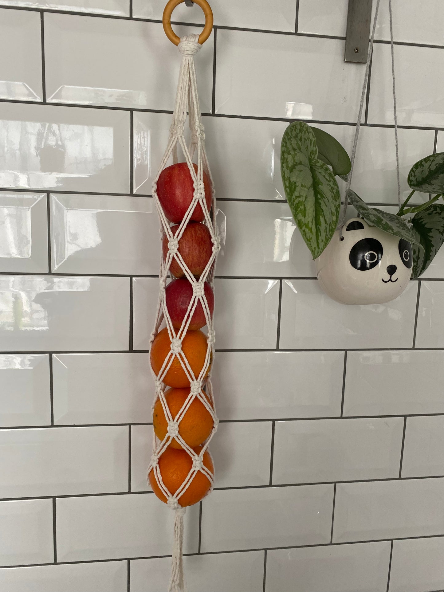 fruit veg keeper kitchen decor natural front