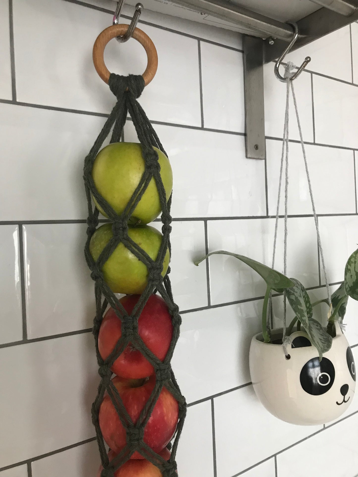 fruit veg keeper kitchen decor green zoom