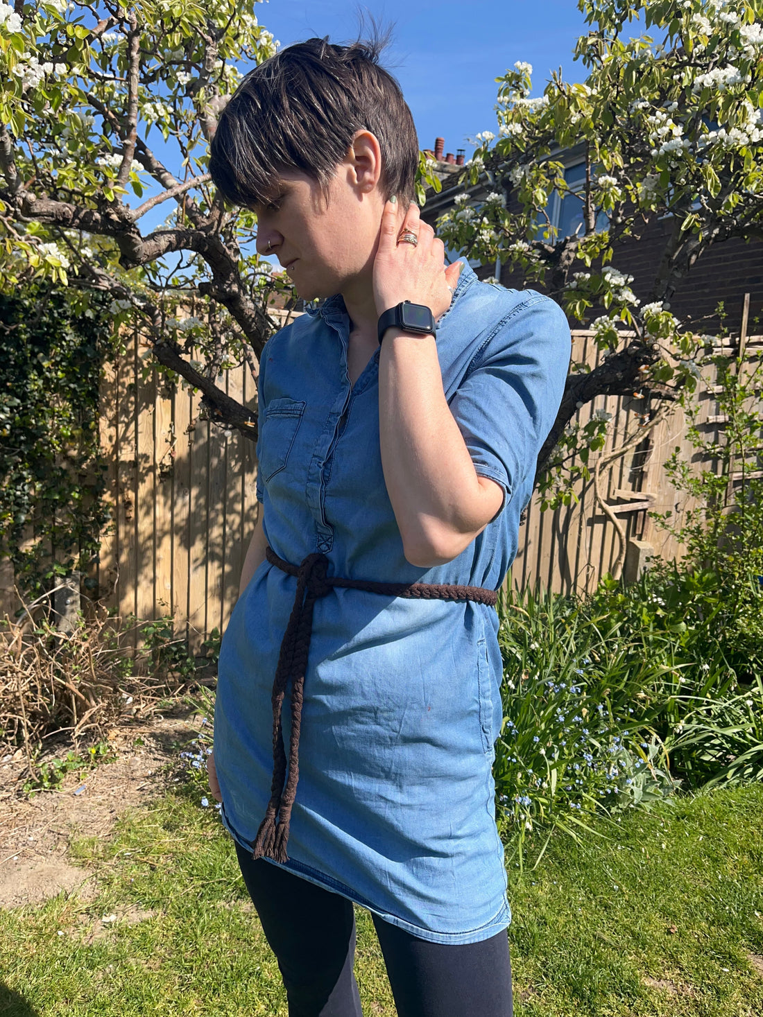 New Arrival : The Brown Rope Belt