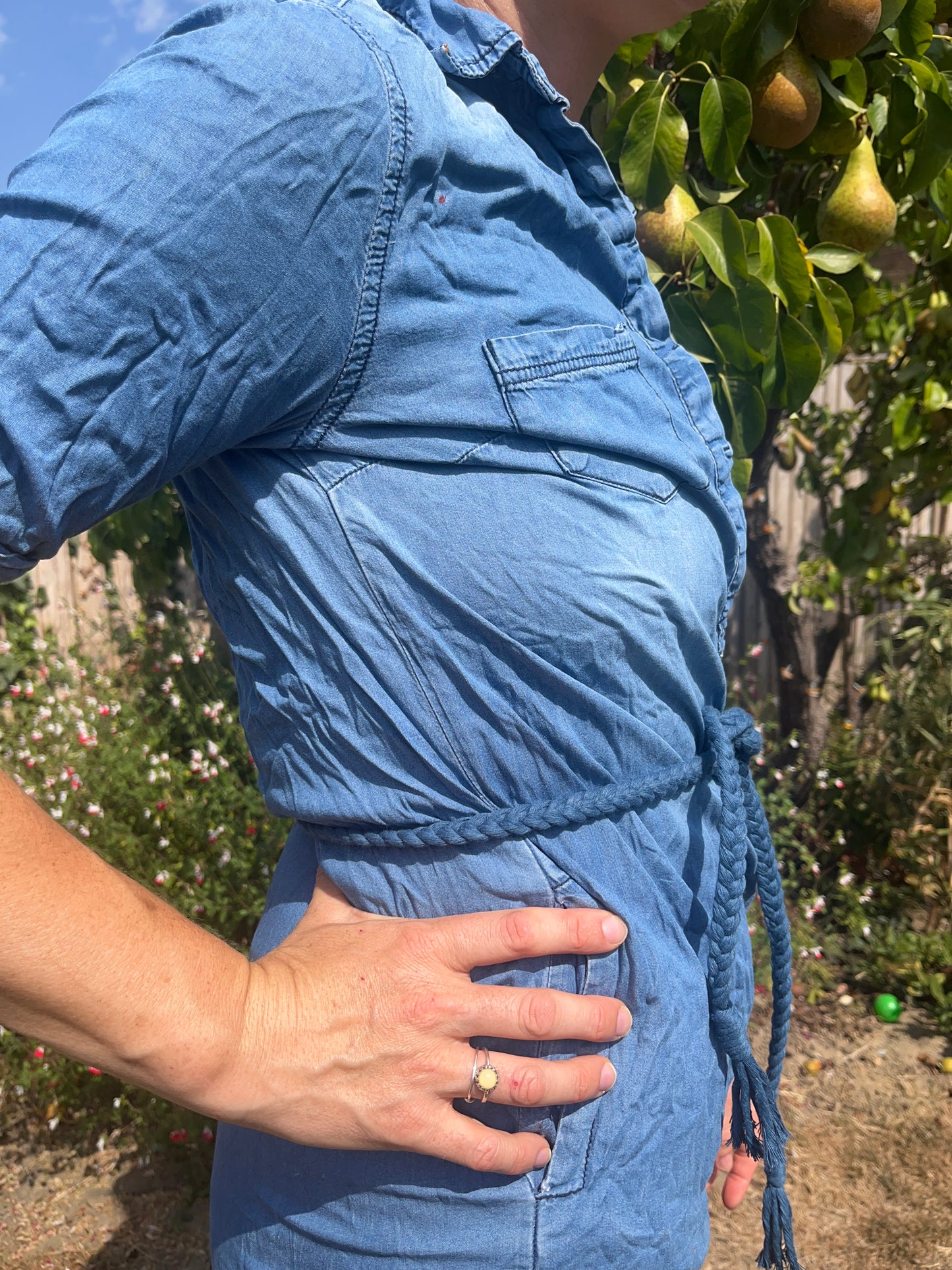 Handmade Macramé Braided Rope Belt