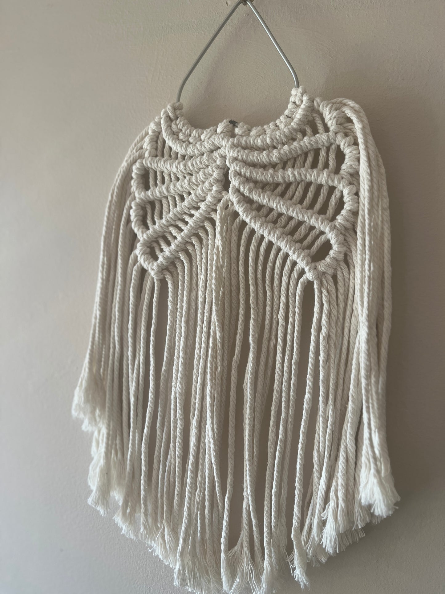 Macramé Angel Wings Wall Hanging