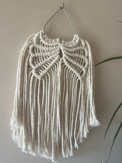 Macramé Angel Wings Wall Hanging