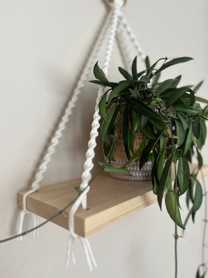 Macrame Rope Shelf