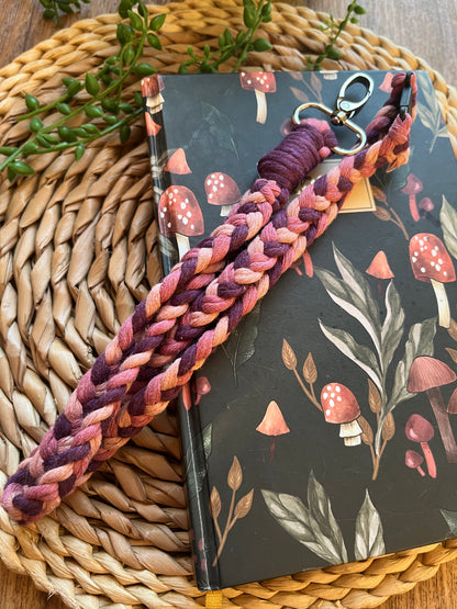Braided Lanyard Key Holder