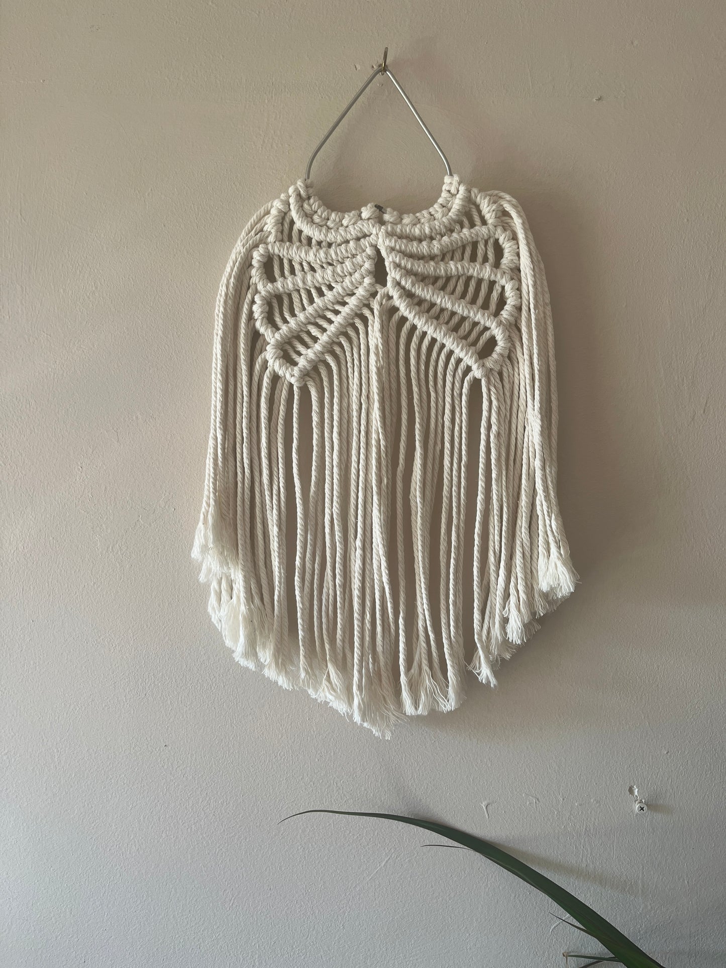 Macramé Angel Wings Wall Hanging