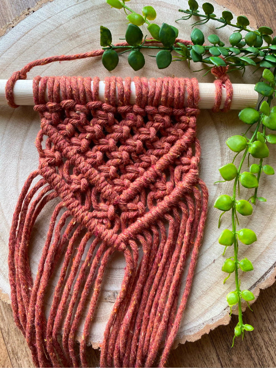 Small Boho Macrame Wall Hanging