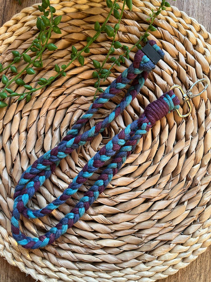 Braided Lanyard Key Holder