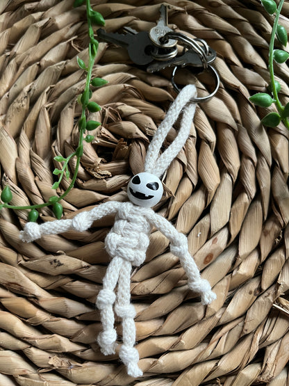 Mini Macrame Yarn Skeleton