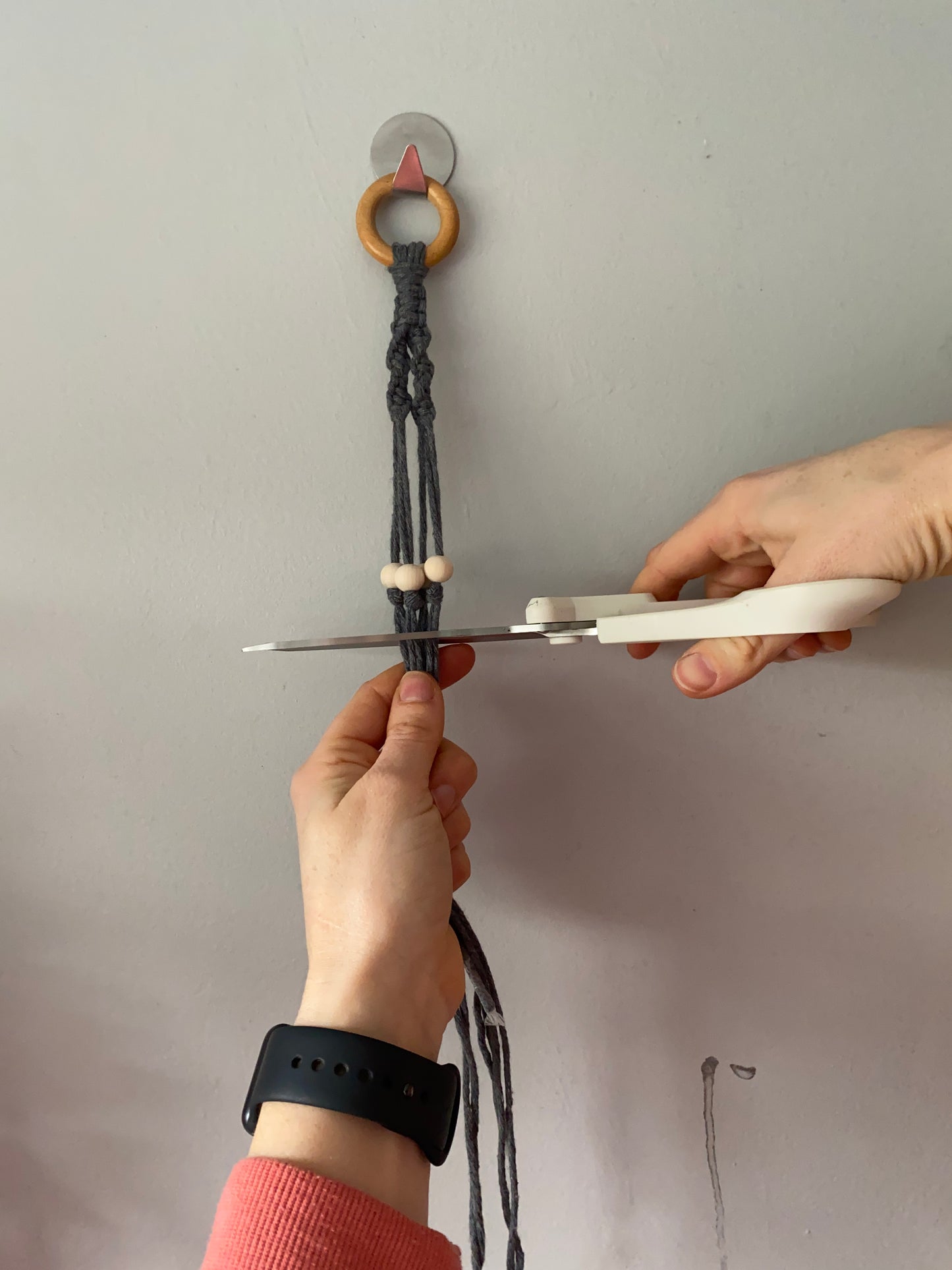 Macrame Banana Hanger Tutorial – Step-by-Step PDF Printable Guide for beginners
