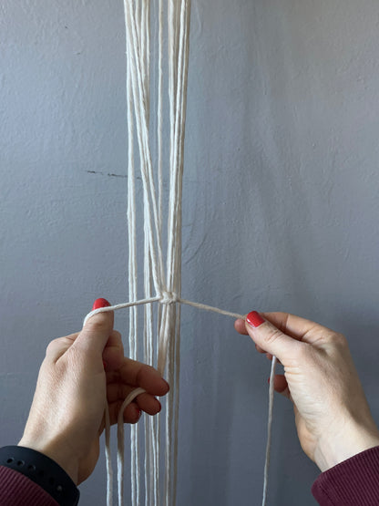 Macramé Violin hanger tutorial - Step-by-Step Guide