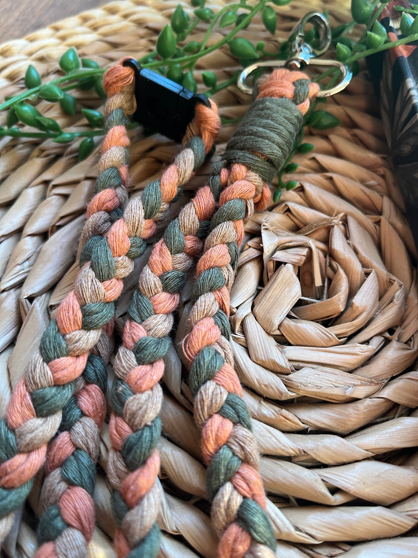 Braided Lanyard Key Holder