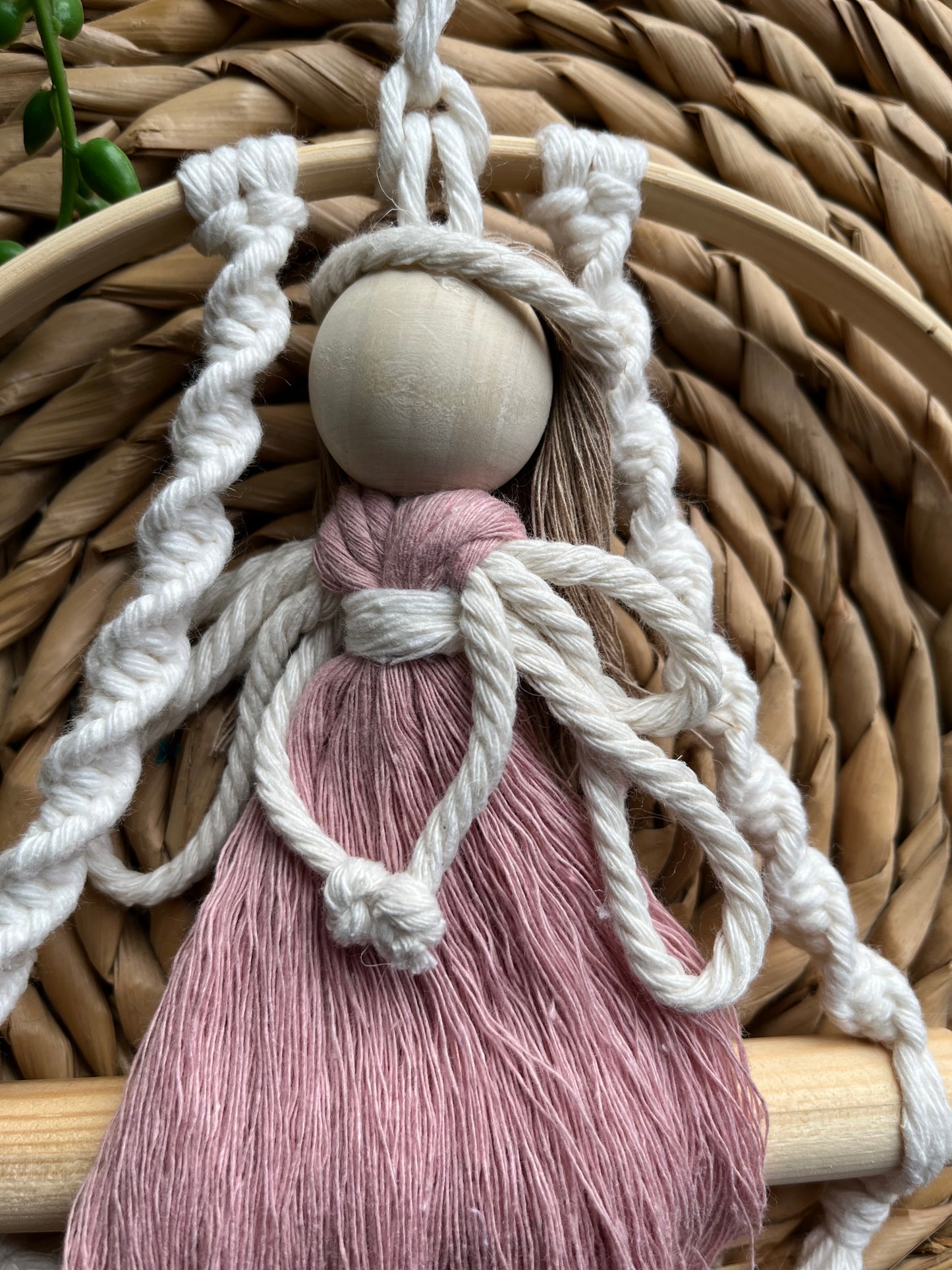 Fairy Sitting on Swing Wall Hanging