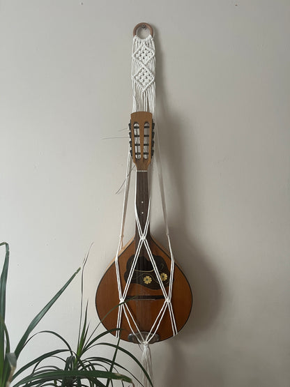 Macramé Mandolin Hanger