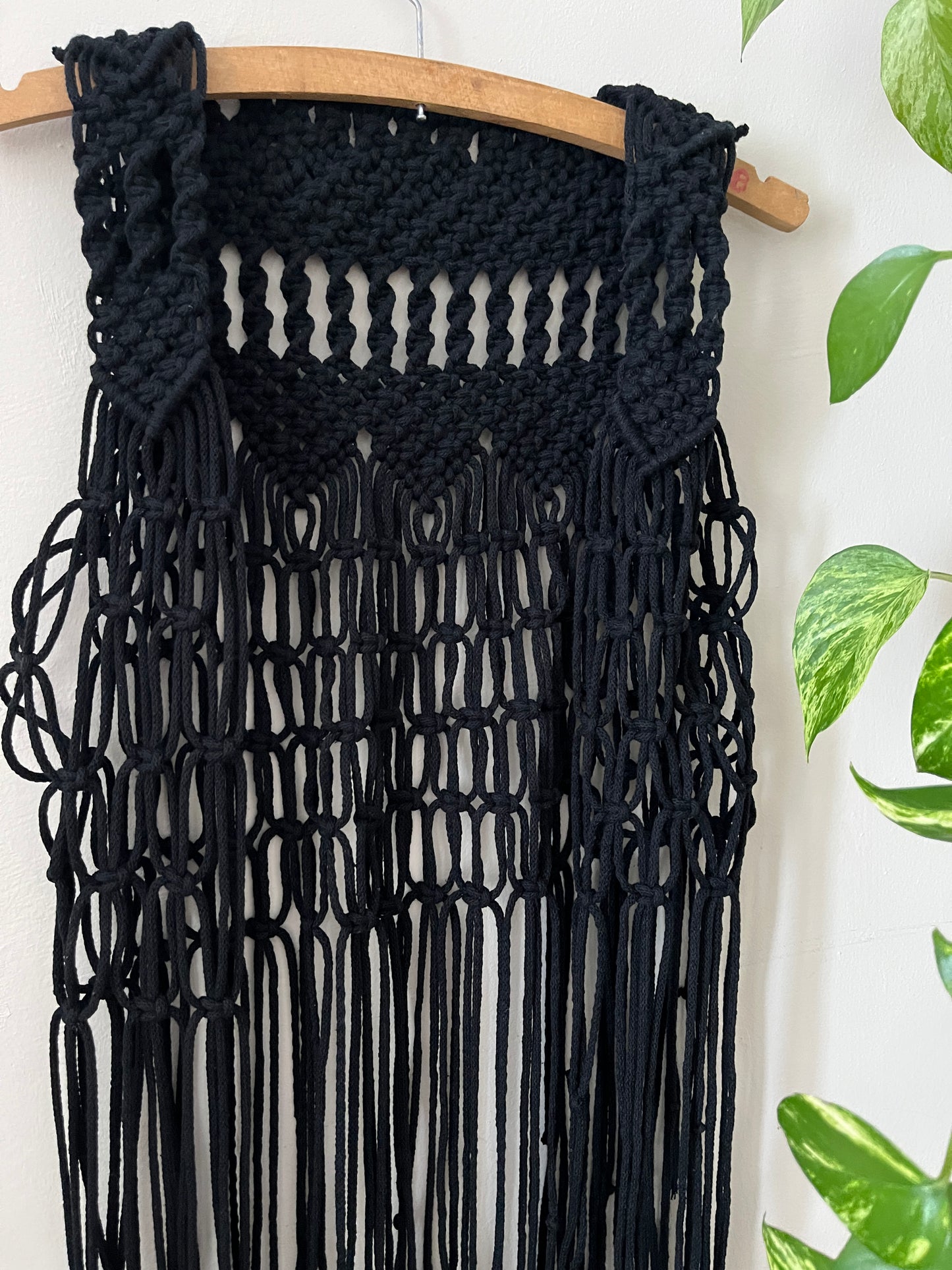 Boho Macramé Fringe Waistcoat Vest