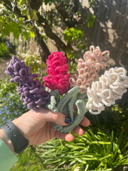 Macramé Lavender Flower Stem Decoration