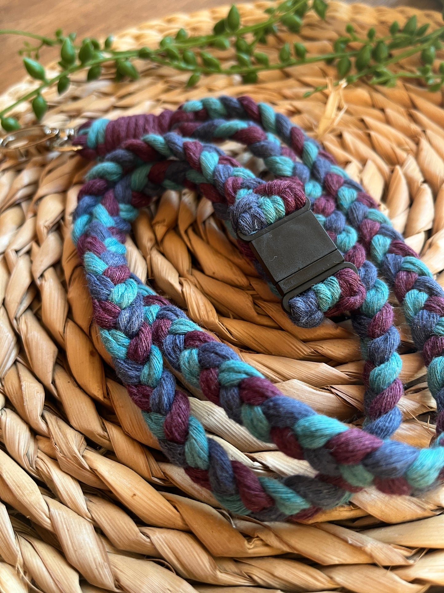 Braided Lanyard Key Holder
