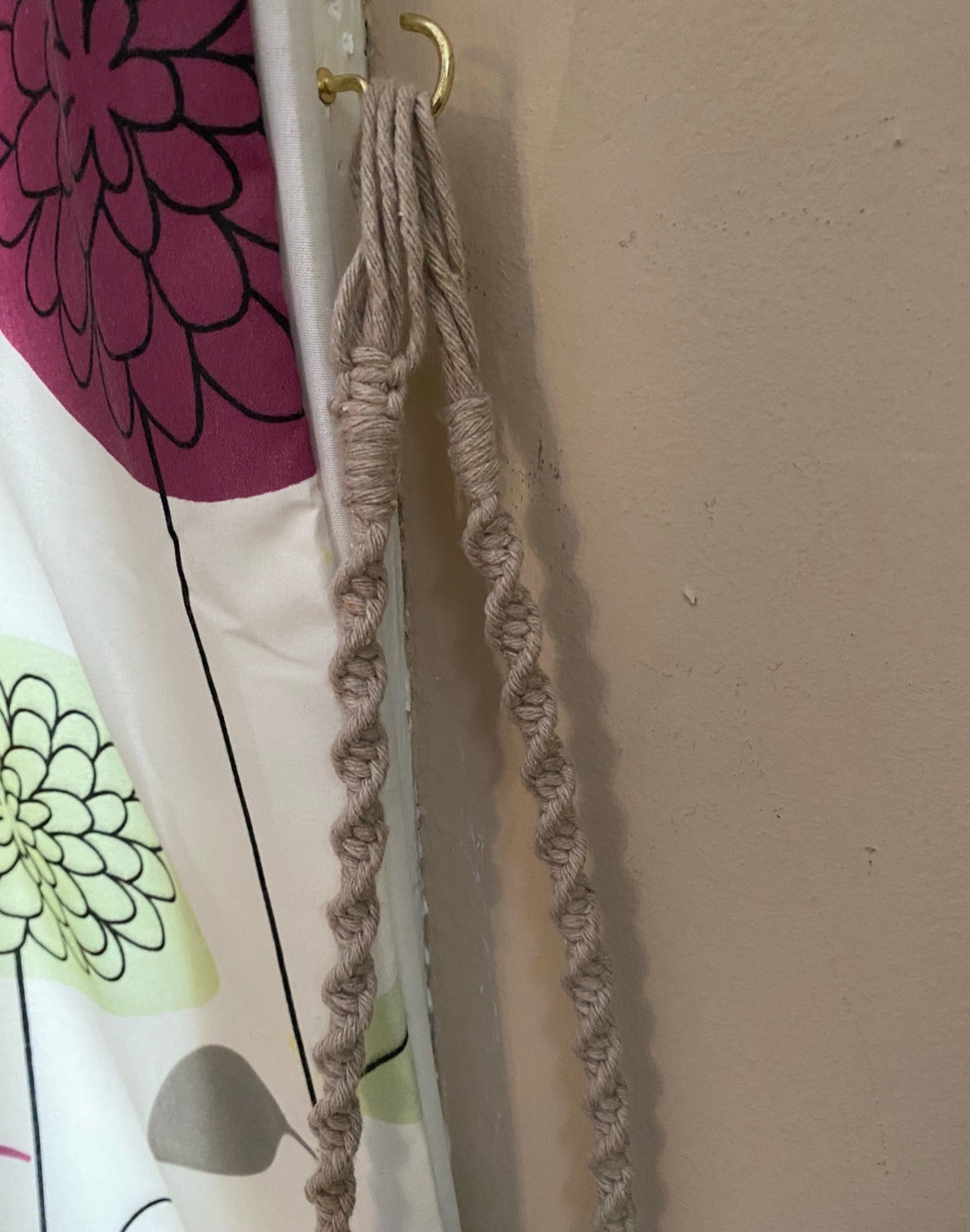 Simple Curtain Tie-Backs (Pair) – Taupe