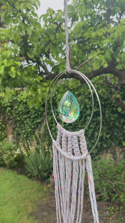Boho Pastel Hanging Suncatcher