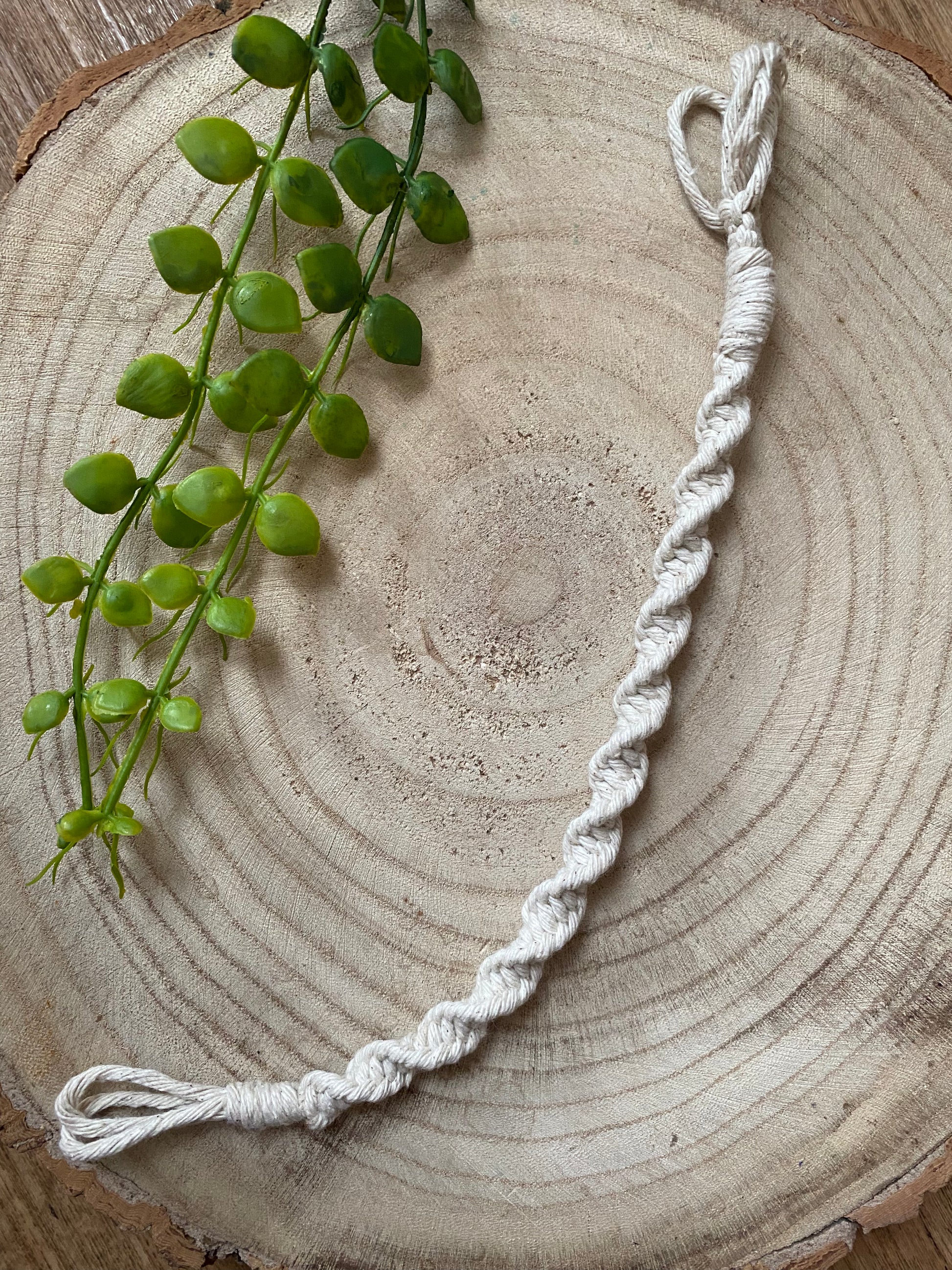 Macrame plant hanger extender – Macra-Made-With-Love