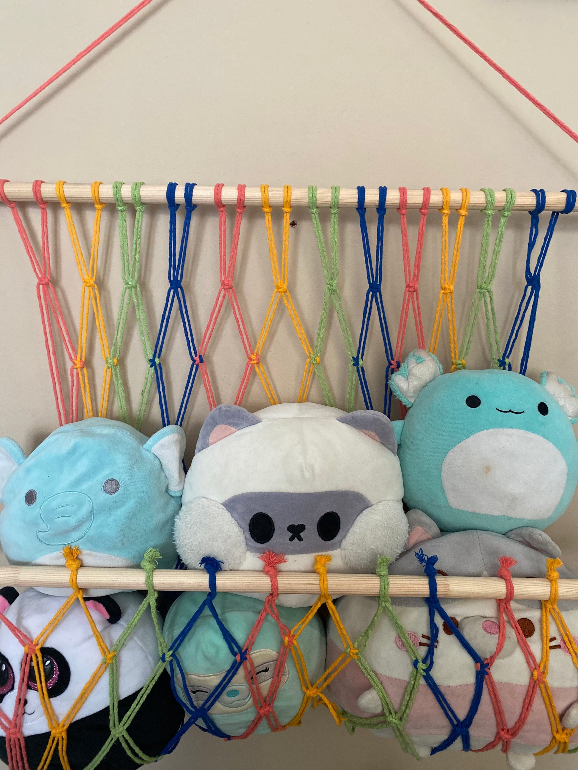 Soft toy top hammock