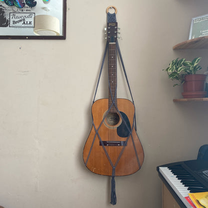 Macra-Made With Love acoustic guitar wall mount hanger slate